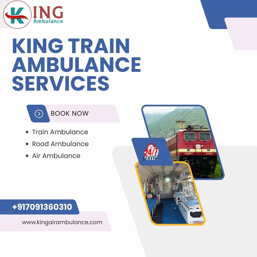 King Train ambulance Service in Jamshedpur 