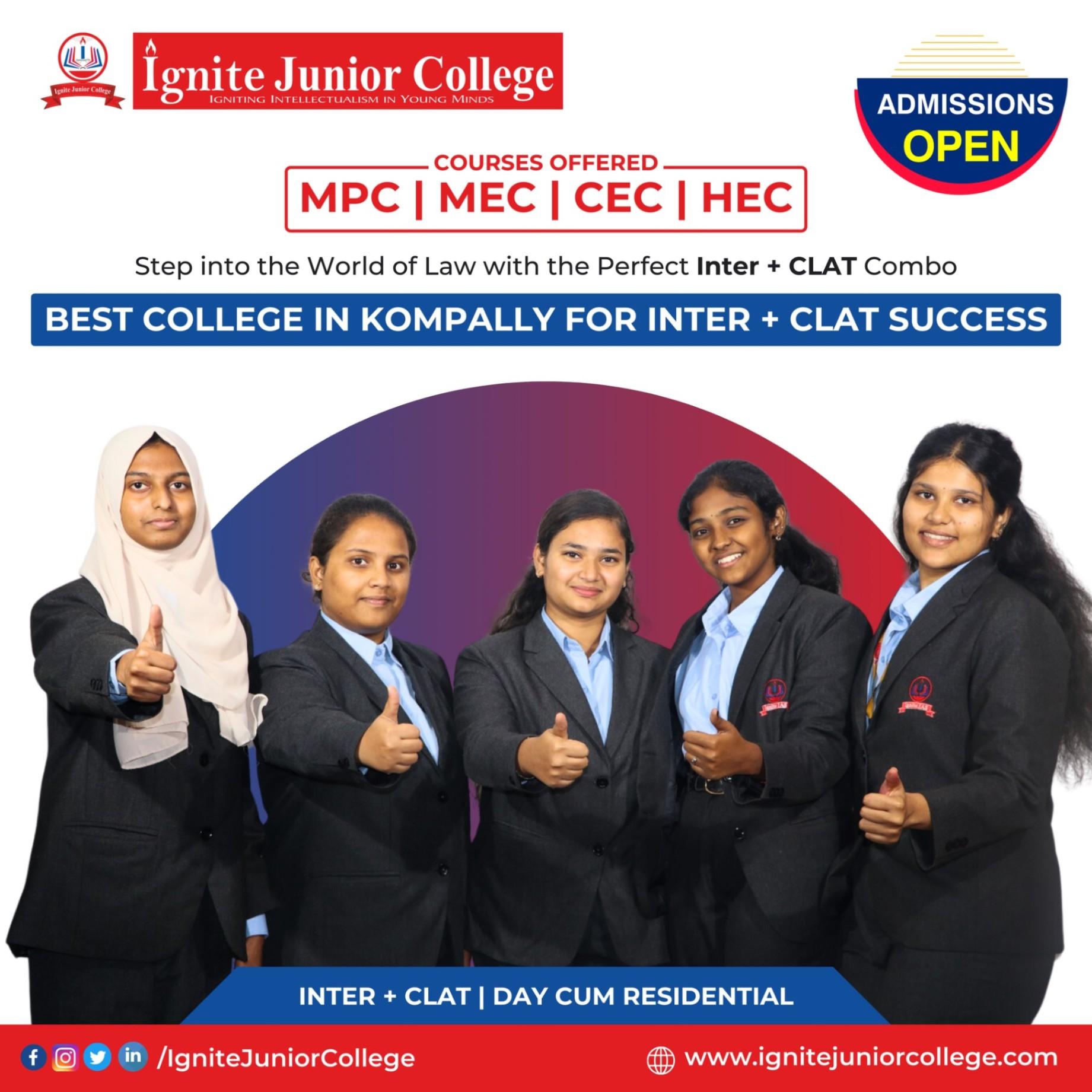 Best CEC junior colleges in hyderabad | kompally - ignitejuniorcollege