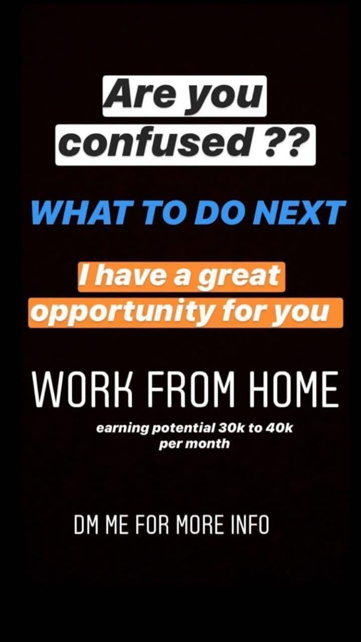 Work From home online opportunity 