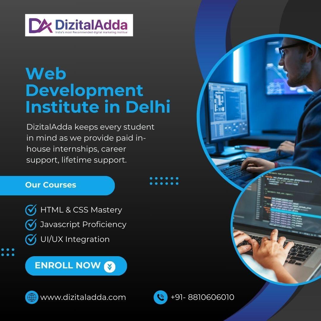 Top Web Development Institute in Delhi  Learn from Experts