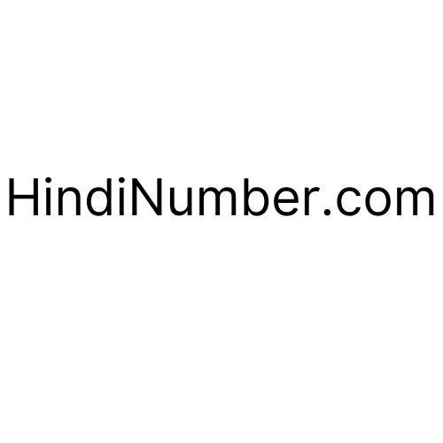 Hindi Numbers 1 to 100 | Hindi Counting | Hindi Ginti | Numbers in Hindi
