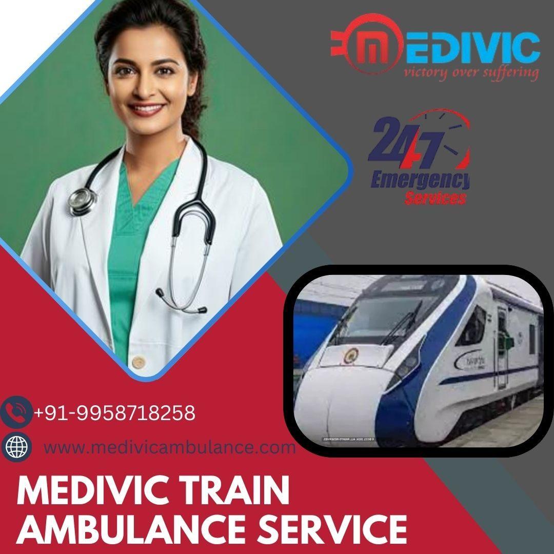 MEDIVIC Train Ambulance in Ranchi Provides Comfort and Care to Every Patient