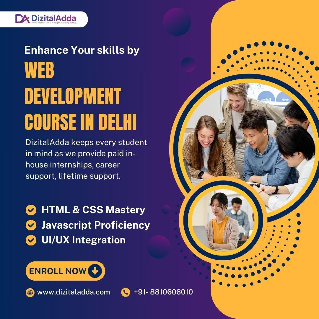 Top Web Development Courses in Delhi for Career Growth