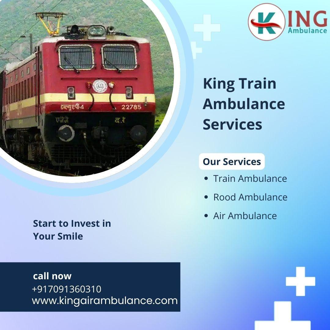 King Train Ambulance in Patna Provides Quality Care during Travel