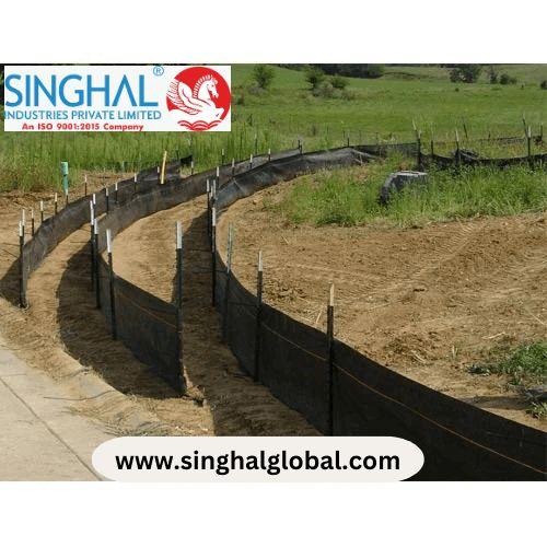 Strong and Durable Silt Fences for Site Protection
