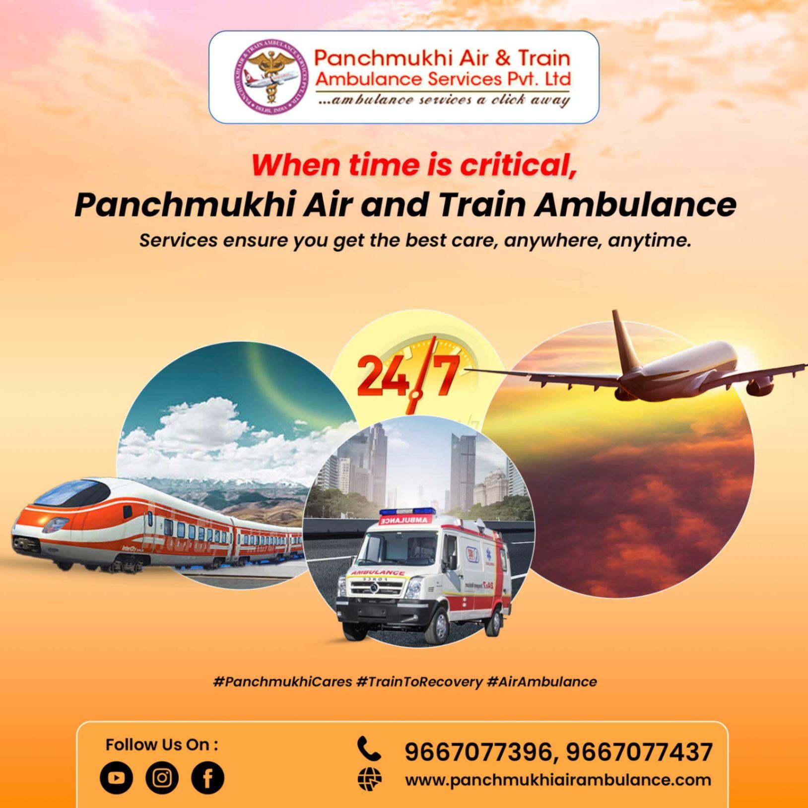 For Safe and Convenient Transfer Use Panchmukhi Air Ambulance Services in Mumbai