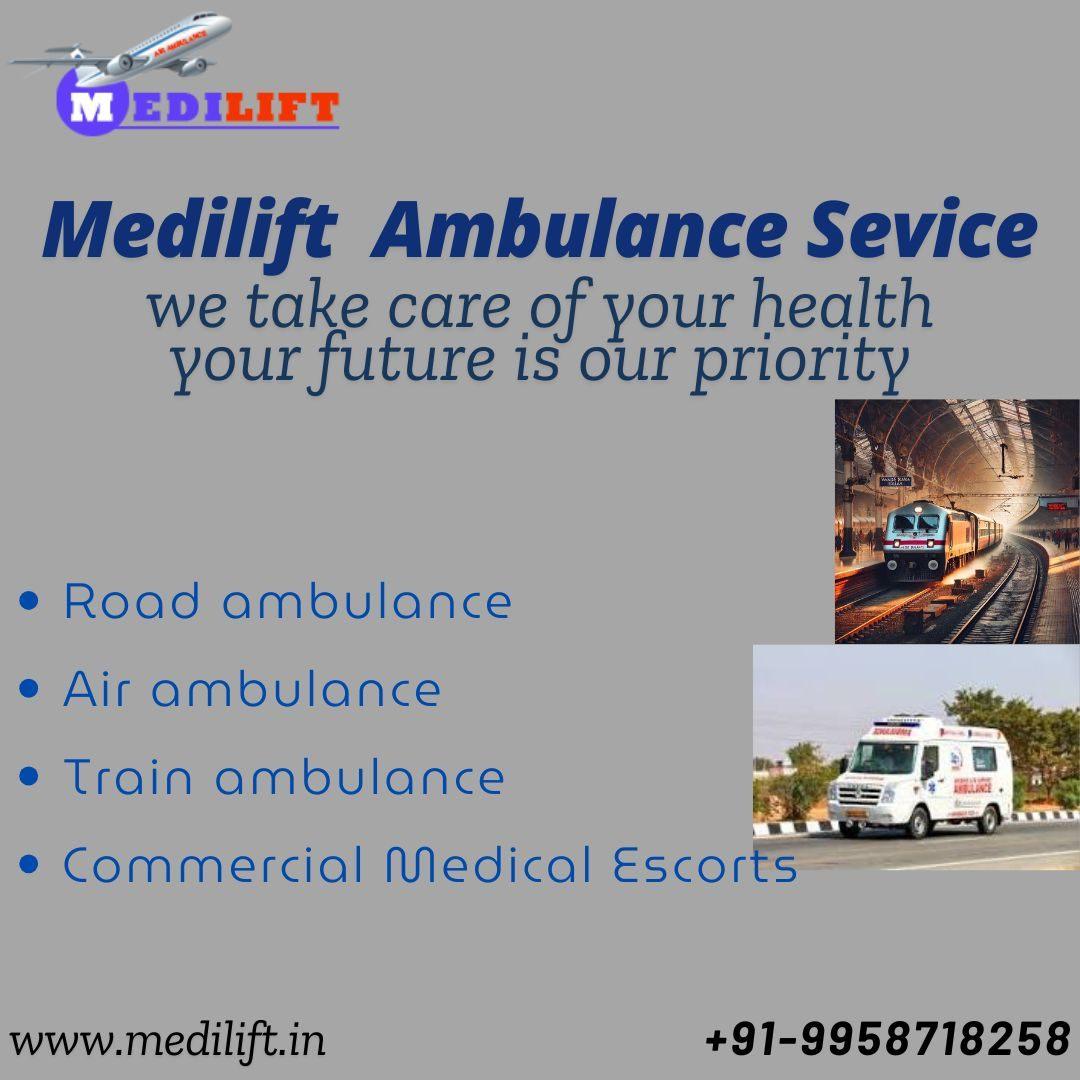 Medilift Train Ambulance in Ranchi is growing into a Reliable Transfer Choice