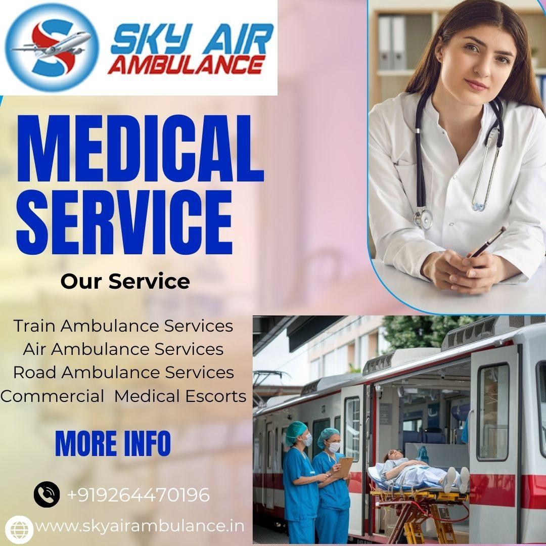 Sky Train Ambulance Services in Jamshedpur 