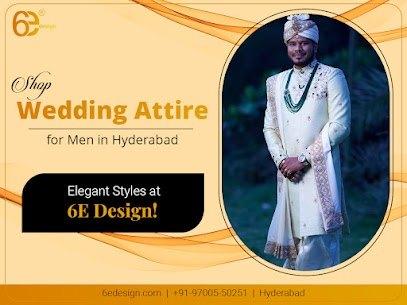 Shop Wedding Attire for Men in Hyderabad | 6E Design