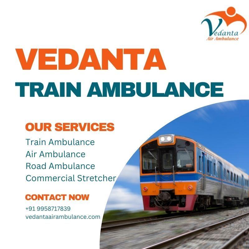 Fast, Trusted, and Guaranteed Train Ambulance Service in Raipur by Vedanta