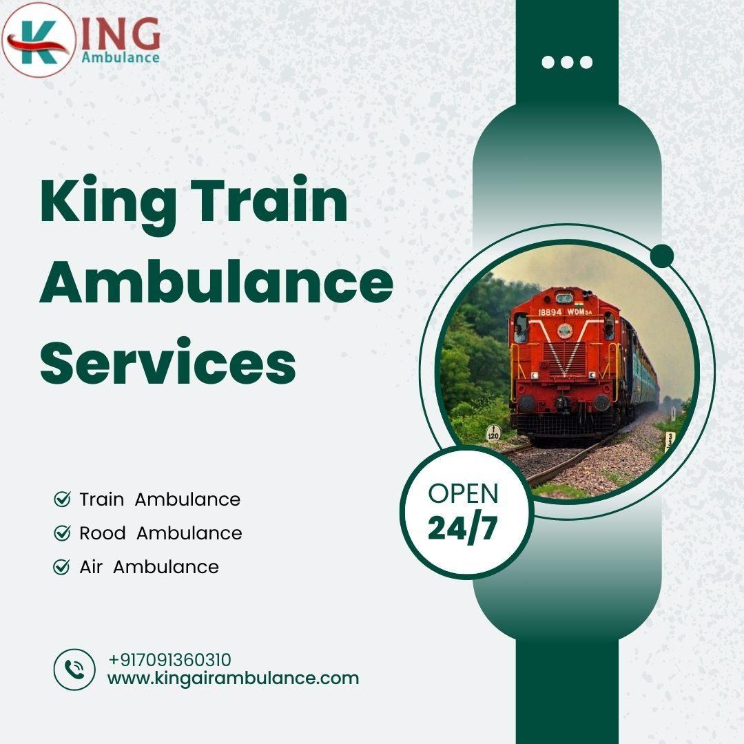 King Train Ambulance Service in Siliguri 