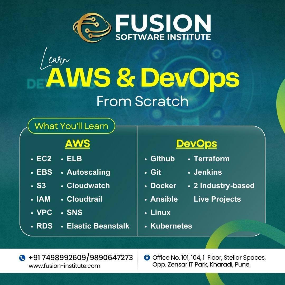 AWS with DevOps Course at Fusion Software Institute, Pune