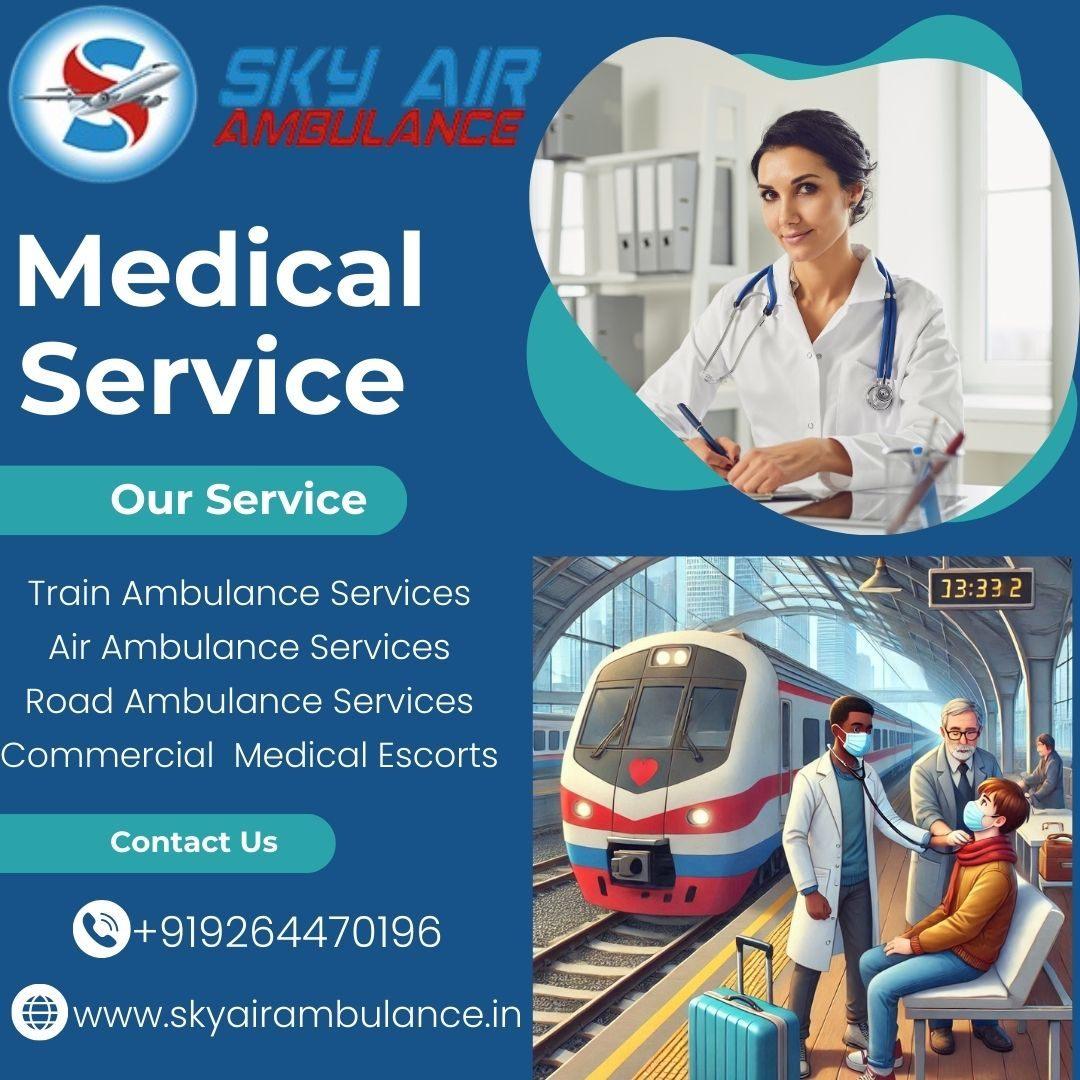 Sky Train Ambulance provides healthcare services in Bhopal