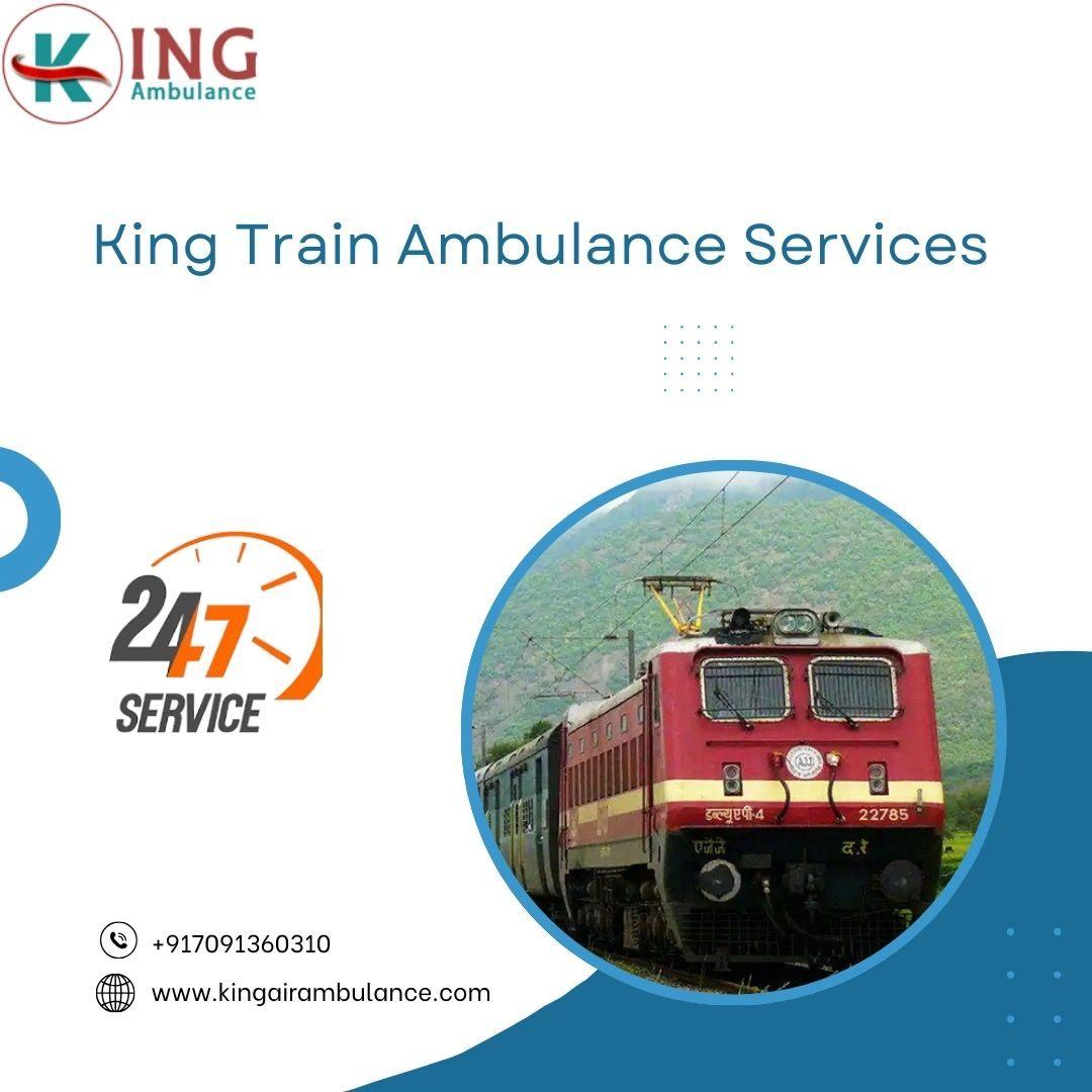 King Train Ambulance Service in Jamshedpur provides express train transfers