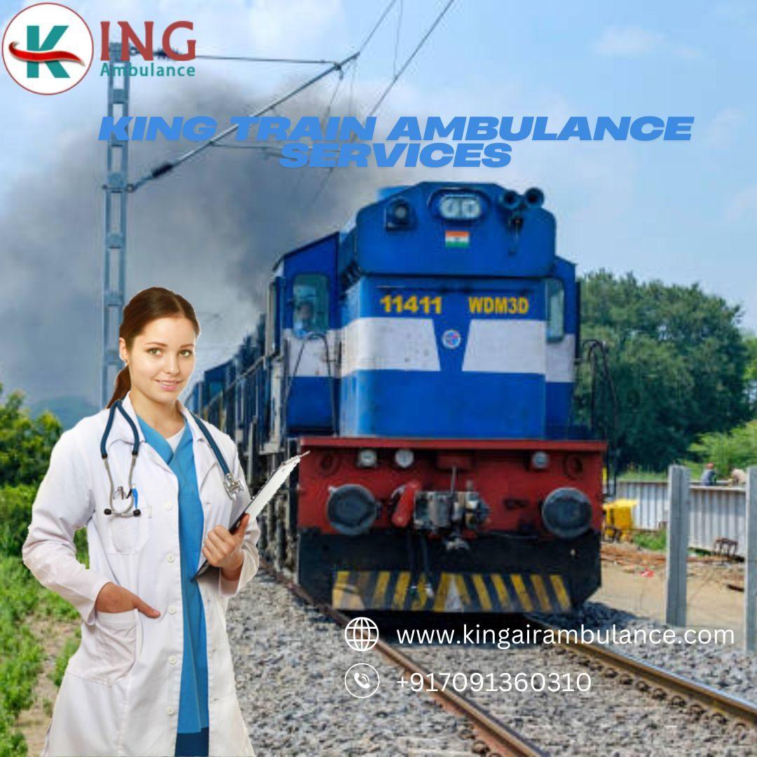 King Train Ambulance in Raipur offers a quick transfer experience