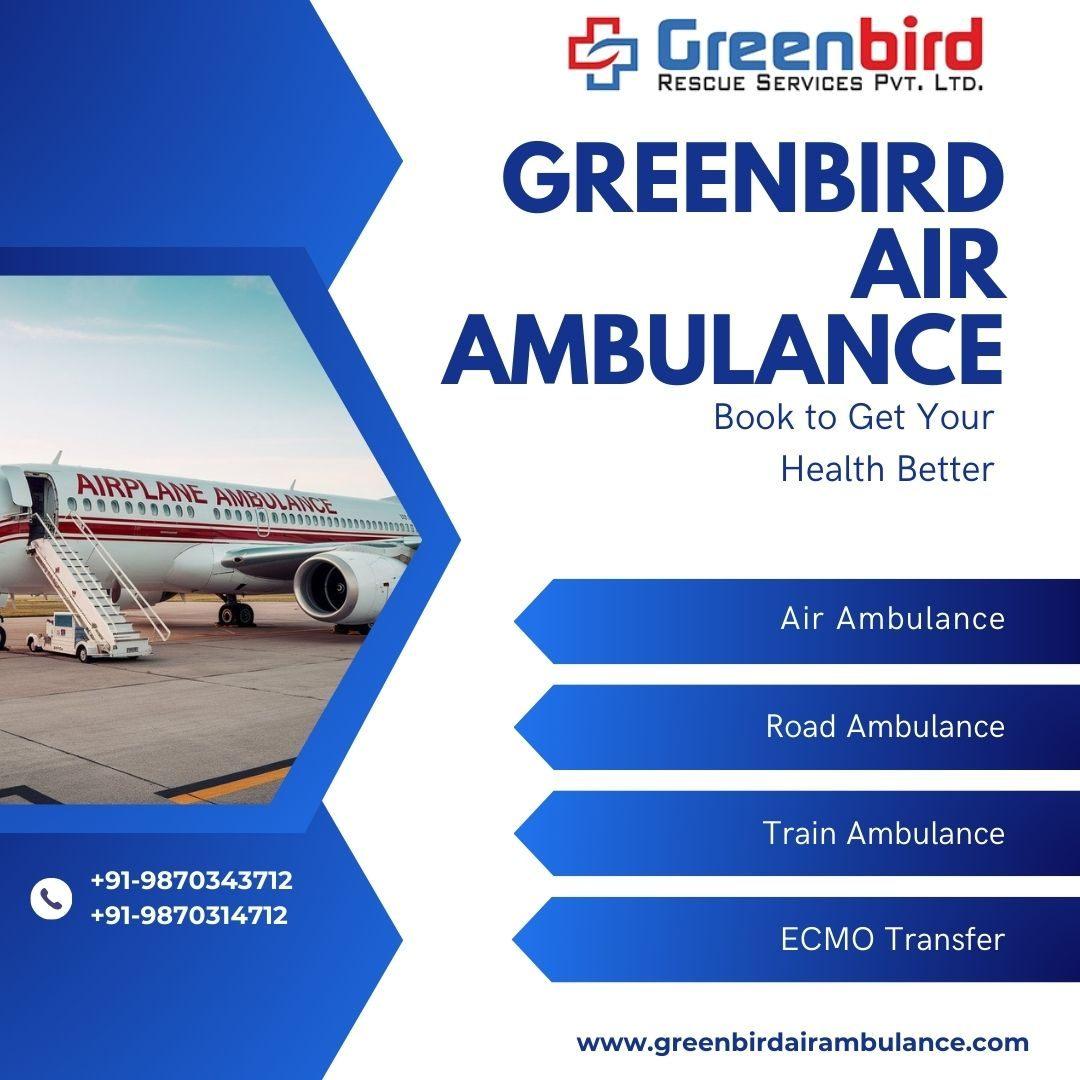 Greenbird Air Ambulance Services in Shillong are life-saving medical flights