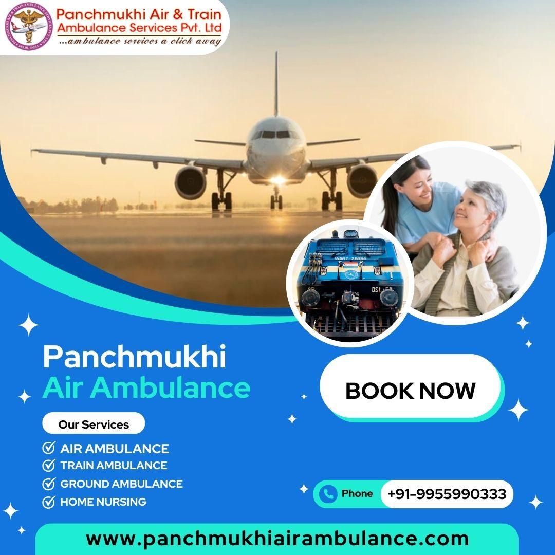 Hire Life-Saver Panchmukhi Air Ambulance Service in Mumbai with Commendable Care