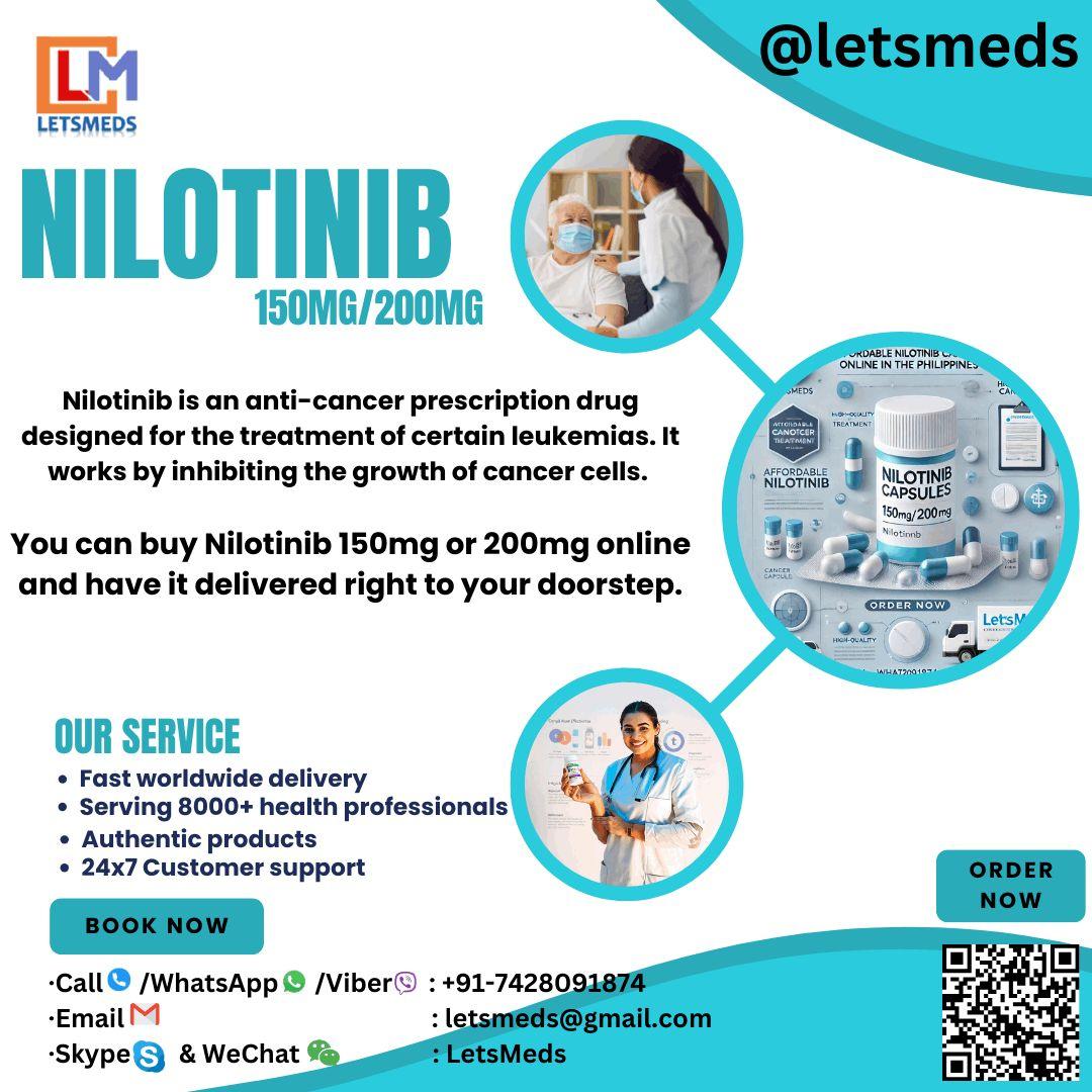 Why Purchase Nilotinib Capsules Online in the Philippines through LetsMeds?