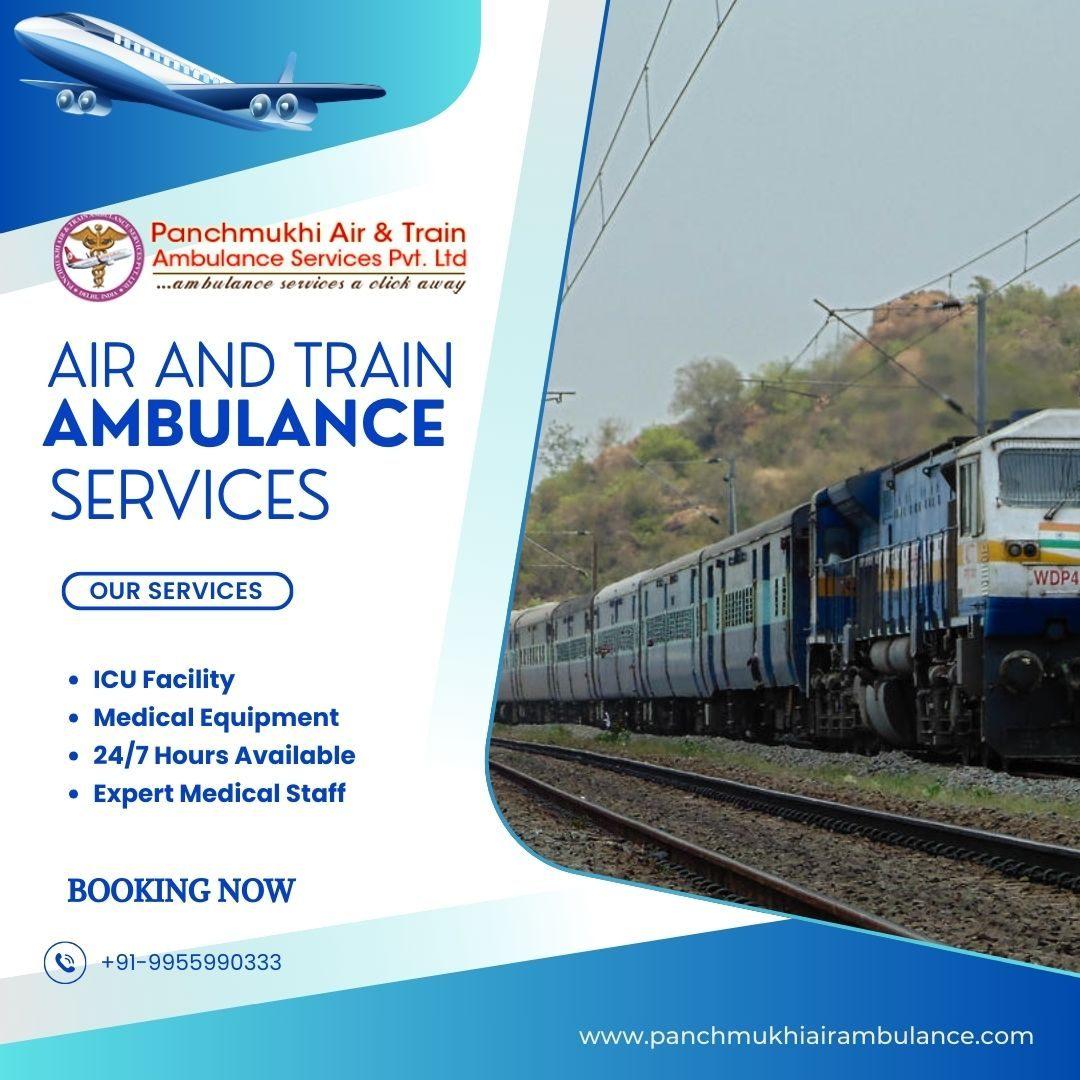 In Bathinda, Book Our Panchmukhi Air and Train Ambulance Services 
