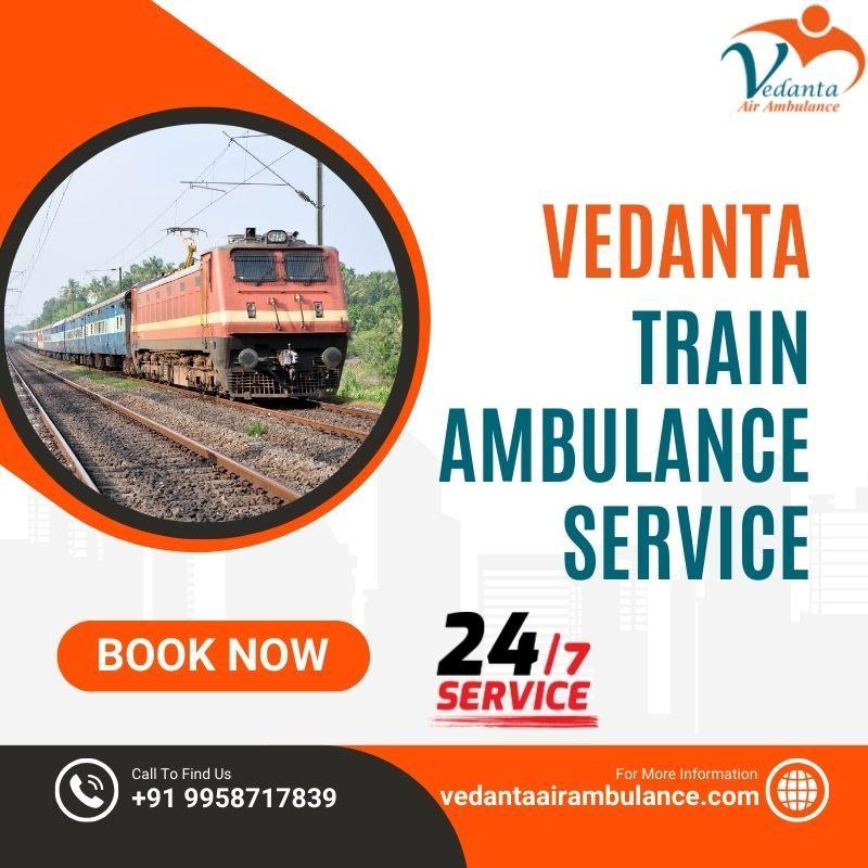 Provides 24X7 Train Ambulance Service in Kolkata with Experts