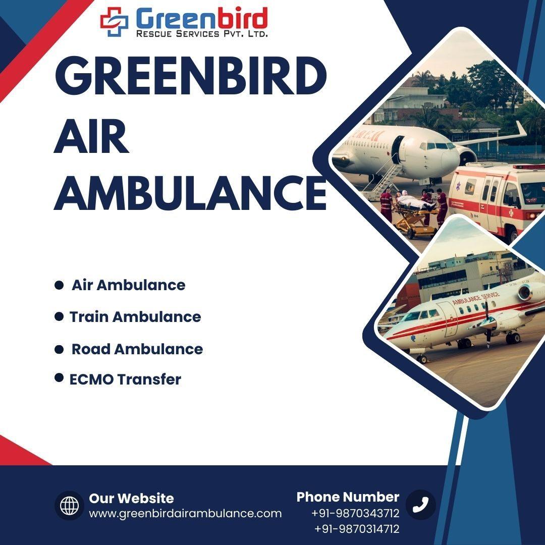 Choose Greenbird Air Ambulance Services in Rajkot for better healthcare