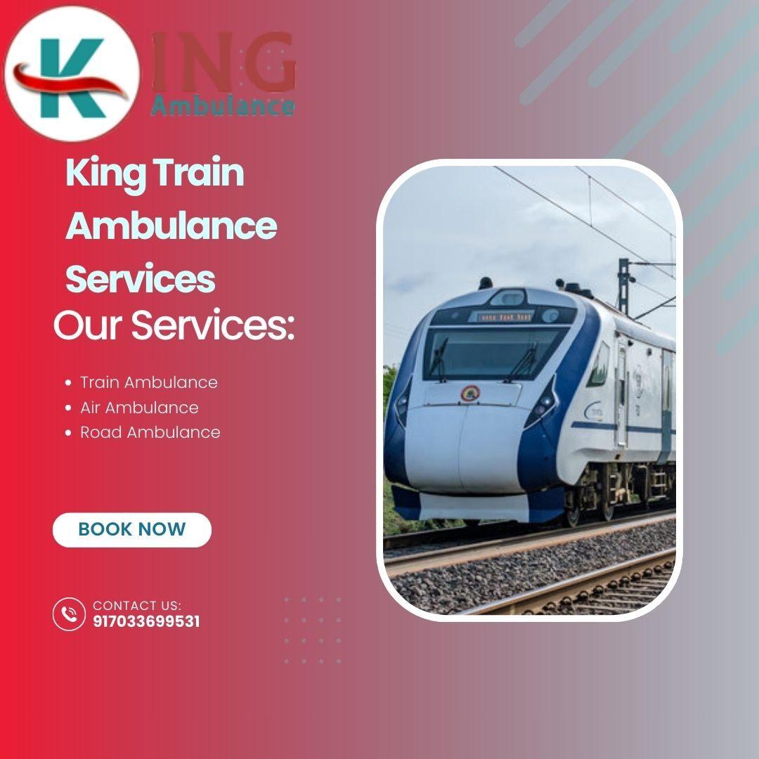 King Train Ambulance in Delhi Provides high-tech medical equipment