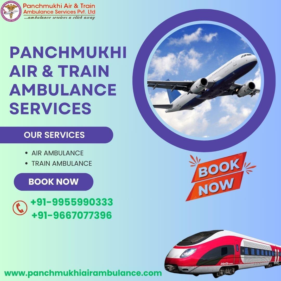 Opt for Panchmukhi Air Ambulance Service in Delhi for Unmatched Medical Facility