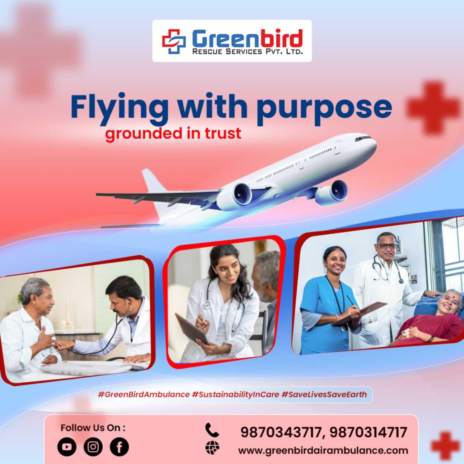 Use The Top Demanded Air and Train Ambulance Services By Greenbird in Nagpur