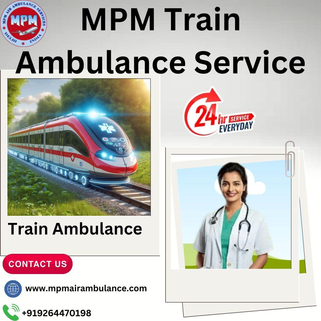 Reliable MPM Train Ambulance Service in Bangalore for your patient relocates 