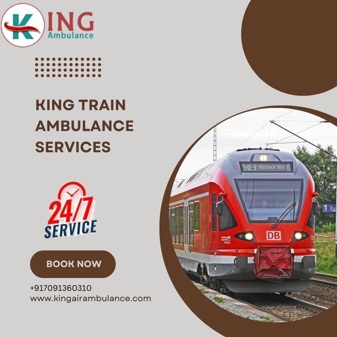 Experience comfortable and safe transfer with King Train Ambulance in Allahabad