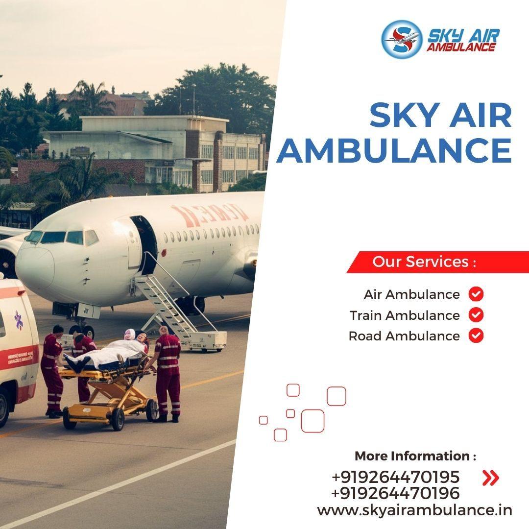 Opt Of Trusted Sky Air Ambulance from Jaipur to Delhi