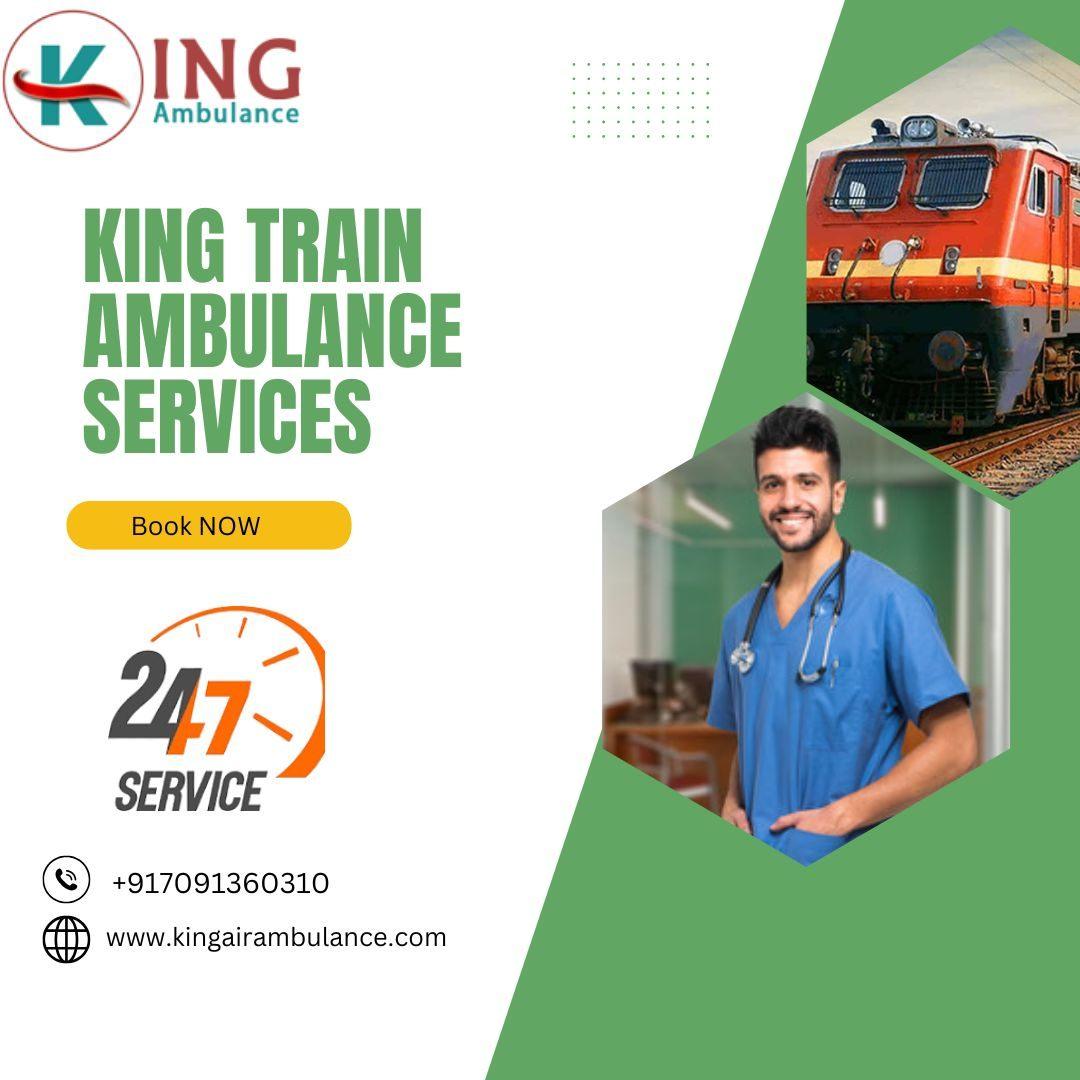 King Train Ambulance Service in Nagpur provides a safe transfer