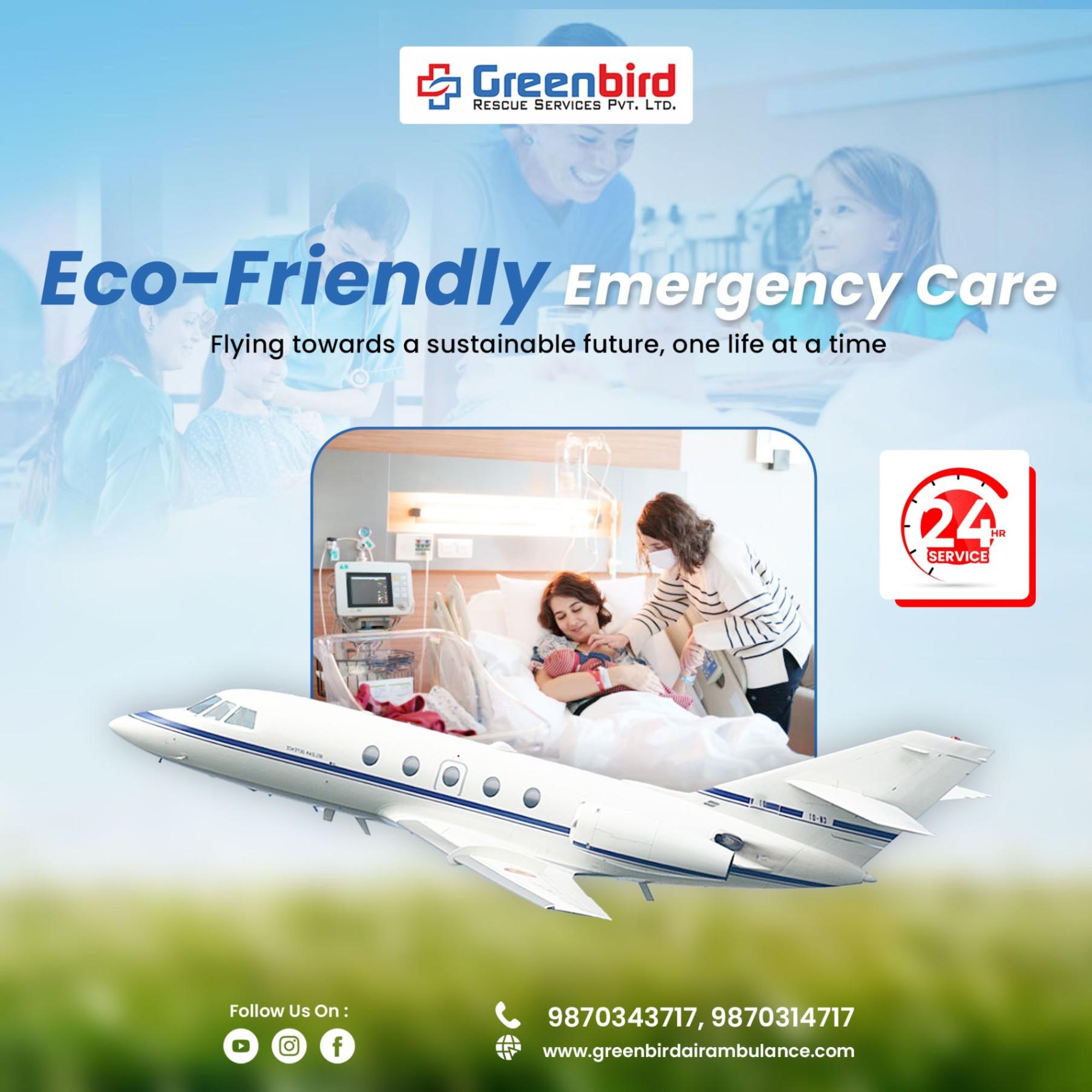 Book First-Class Air and Train Ambulance Services in Raipur By Greenbird