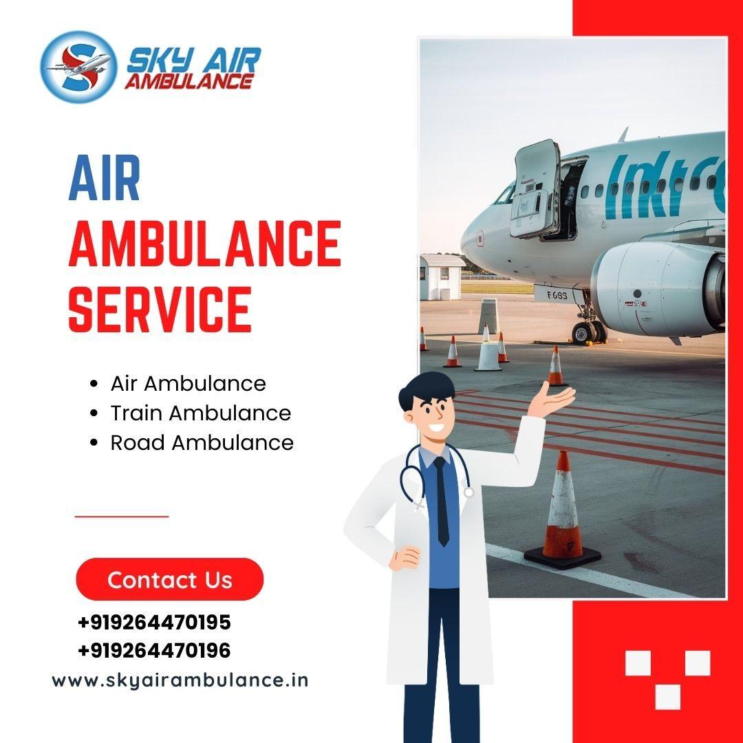 Second Matter Then Sky Air Ambulance from Kharagpur to Delhi Is Best Option 