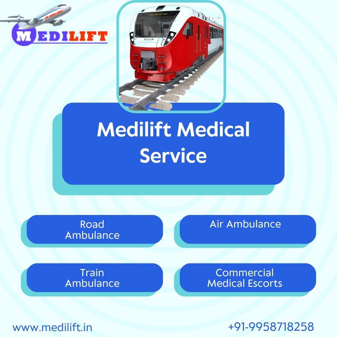 Choose Medilift Train Ambulance in Bangalore for Effective Transfer