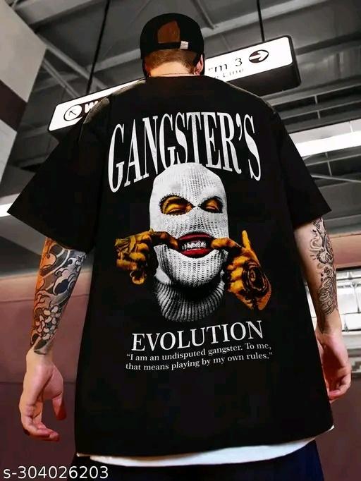 26% off TRENDING PRODUCTS  Men T-Shirt Black Cotton @Trending products , Sonipat