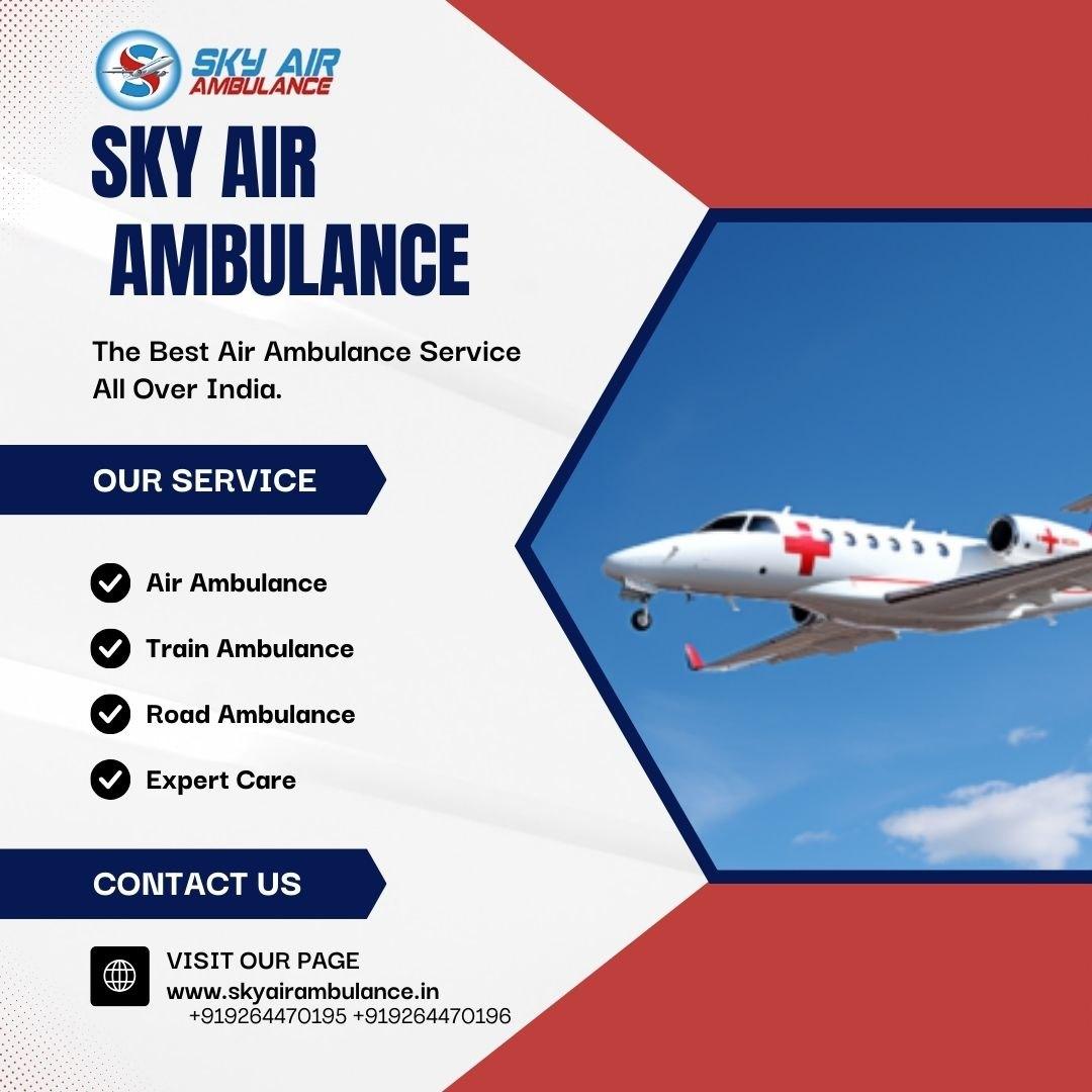 Choose Rapid Air Evacuation Services With Sky Air Ambulance from Agatti to Delhi
