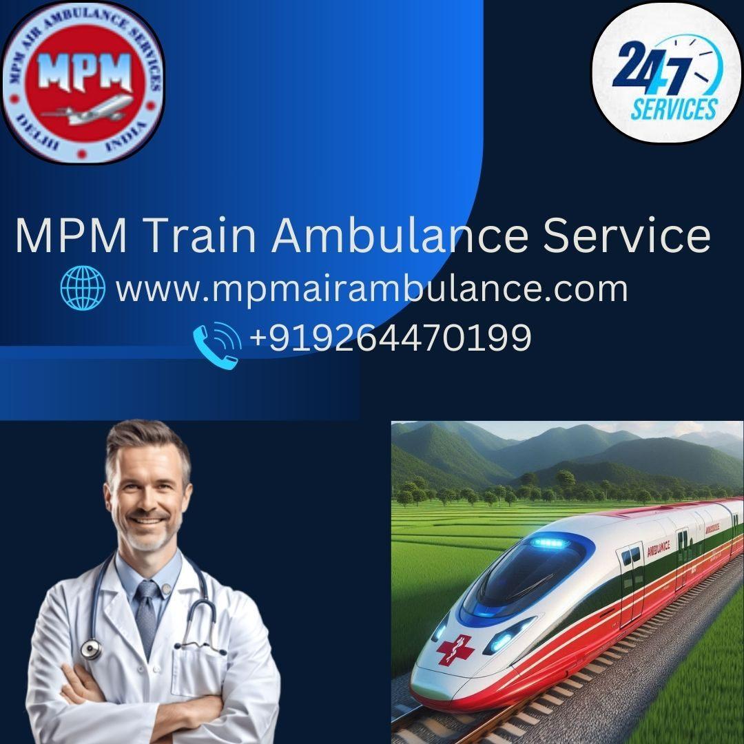  Book MPM Train Ambulance Services in Silchar for ICU-like  inside the Train