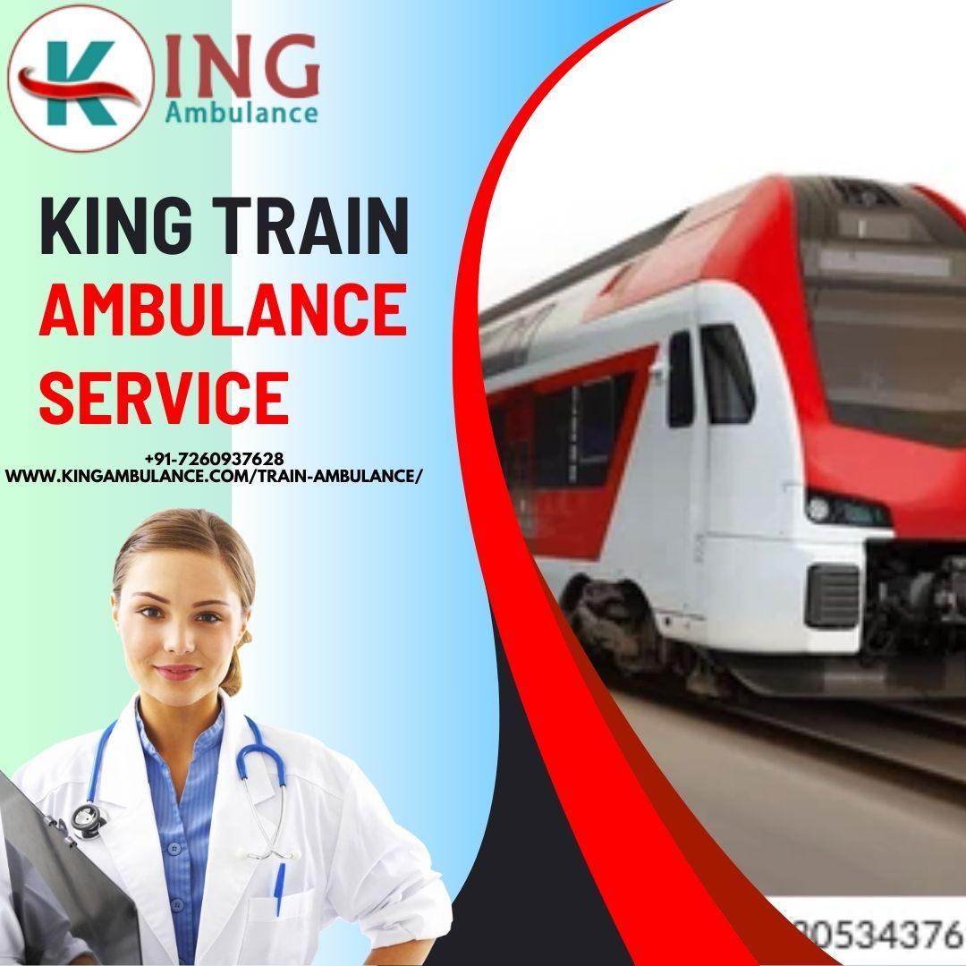 Use King Train Ambulance Services in Kolkata 