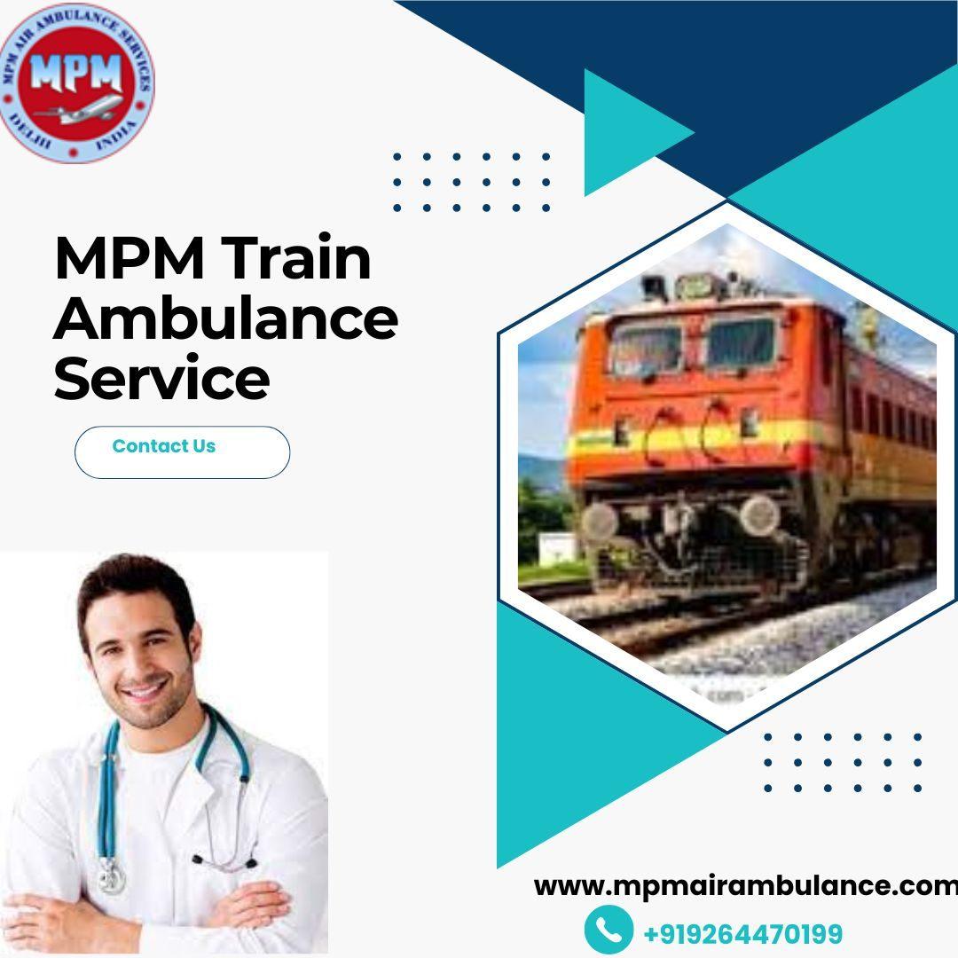 MPM Train Ambulance in Allahabad provides Qualified Crew on its Trains
