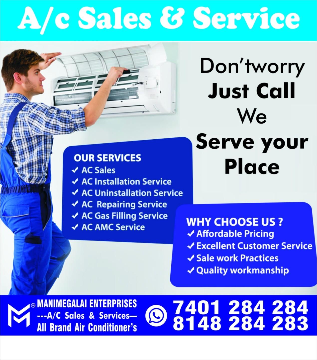 Ac Repair Service in Ramapuram | Ramapuram | AC service | call 7401 284 284