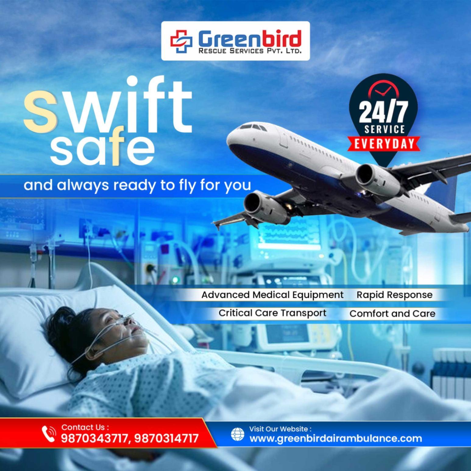 Without Any Hassle, Choose Greenbird Air and Train Ambulance Services in Chennai
