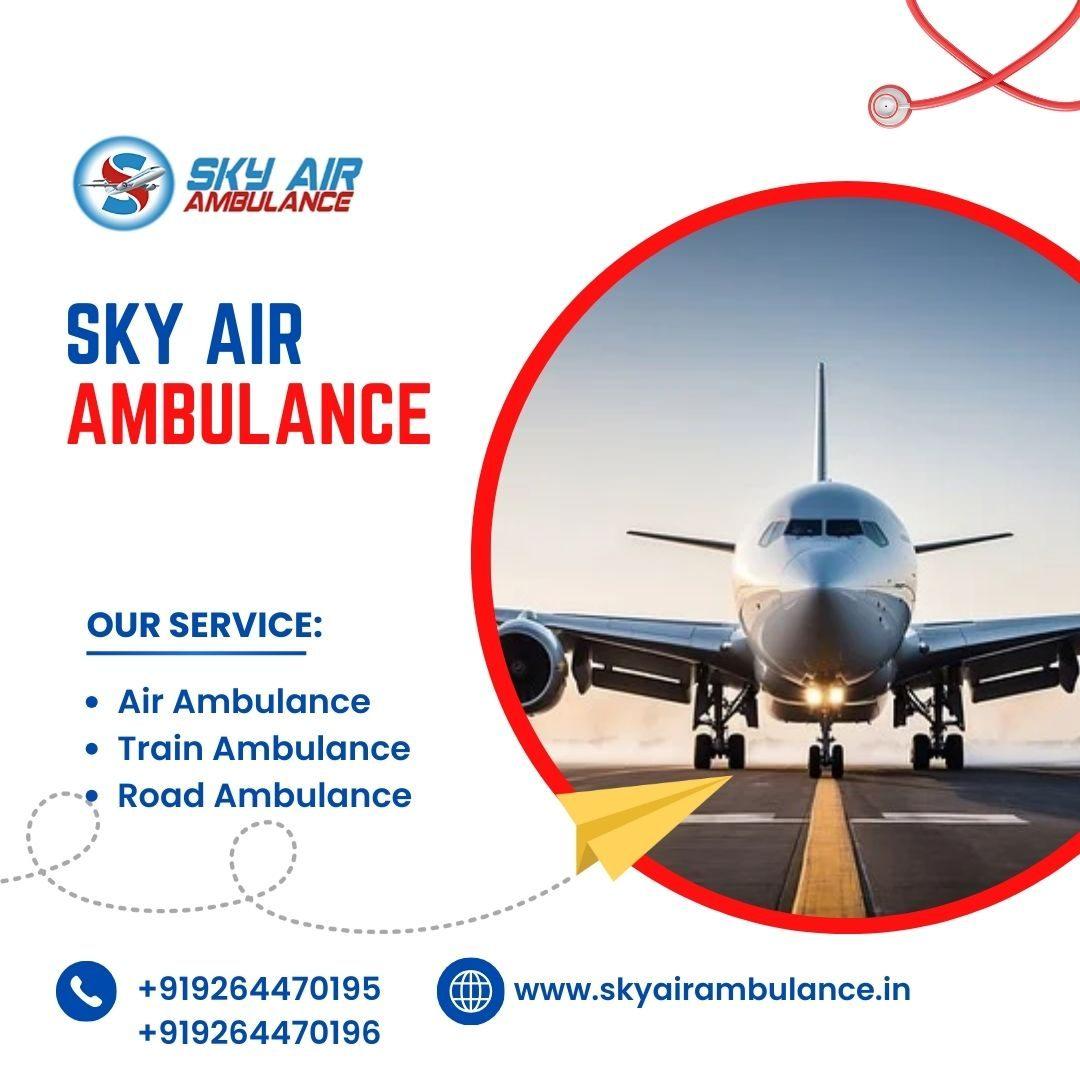 Choose Sky Air Ambulance From Guwahati To Delhi And Get Trusted Services