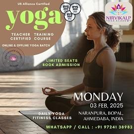 US Alliance Certified Yoga Teacher Training Course by  nirvikalpyogaacademy