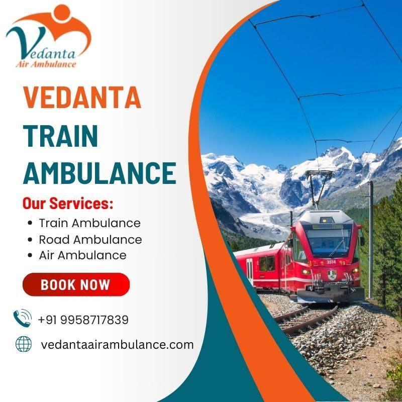 Quick and Emergency Train Ambulance Service in Bhilai by Vedanta