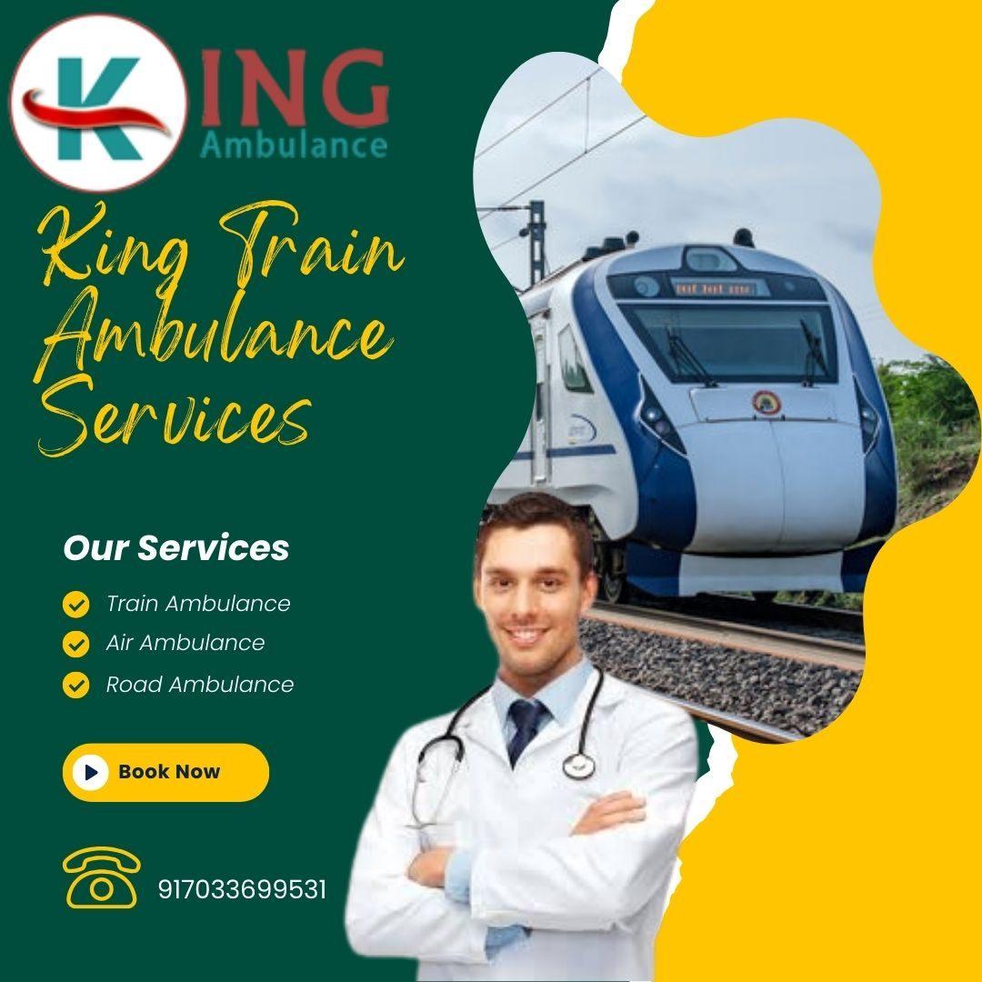 King Train Ambulance in Ranchi is always ready for any emergency