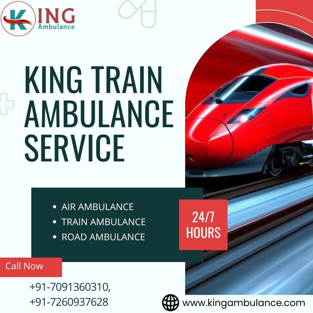 King Train Ambulance in Guwahati provides round the clock rehabilitation support