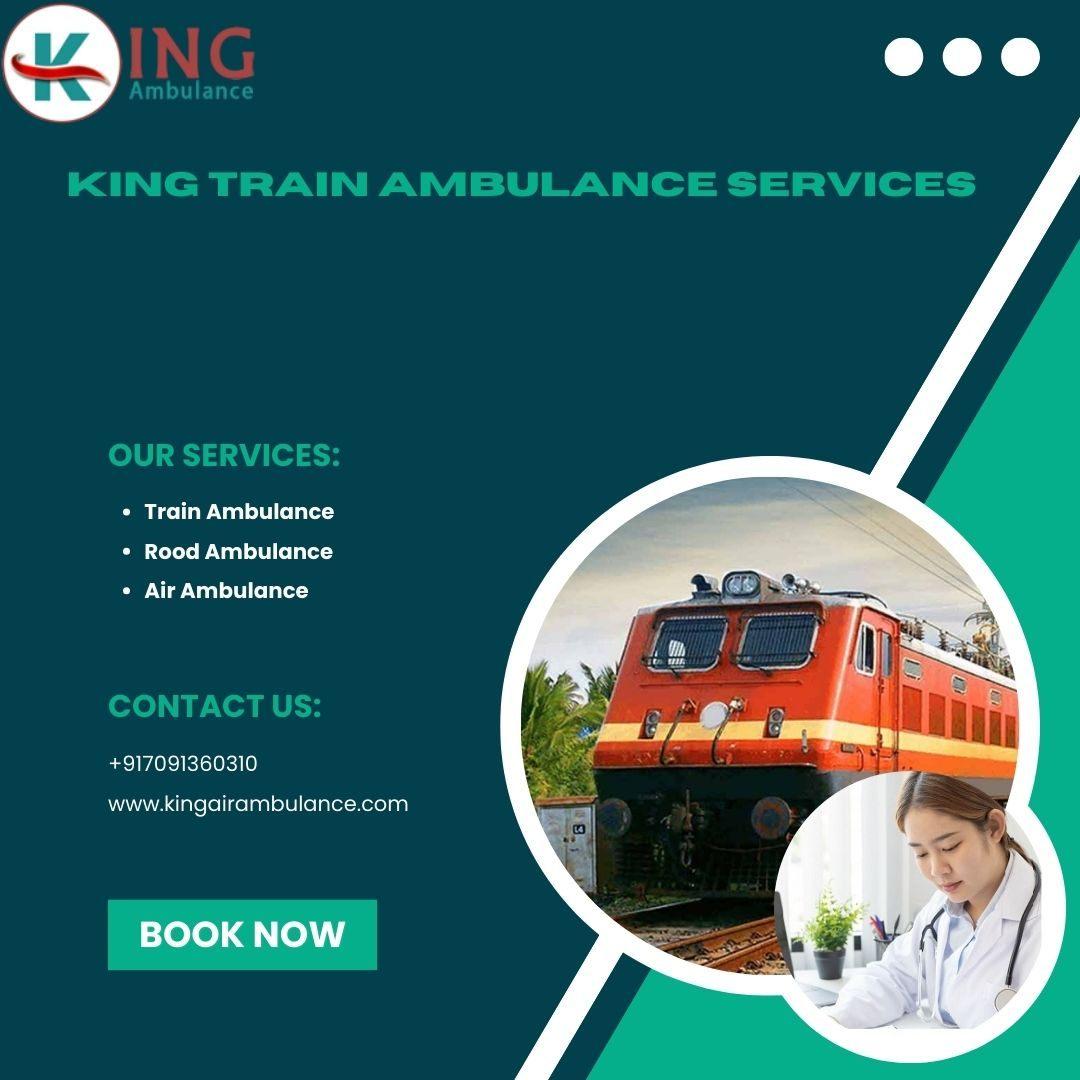 Use King Train Ambulance in Guwahati for the Betterment of the Patient
