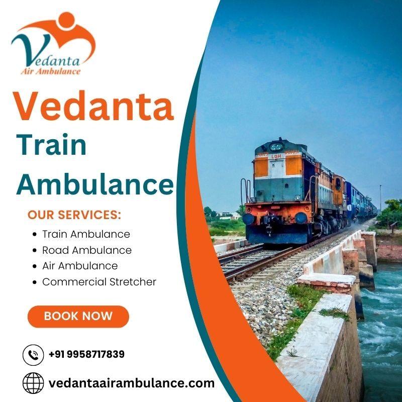 Trusted Train Ambulance Service in Durgapur by Vedanta for Critical Patients
