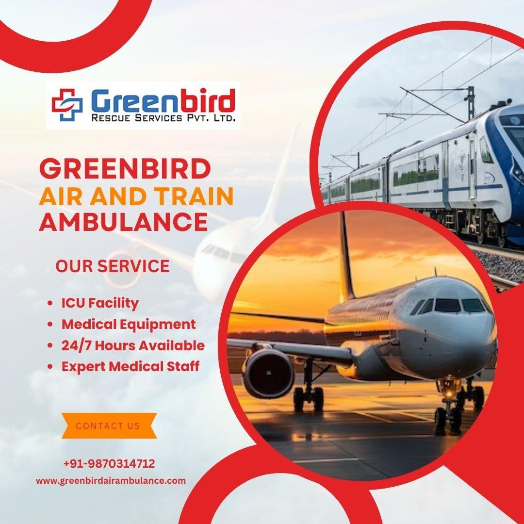 Get Advanced Air and Train Ambulance Services in Mumbai Through Greenbird